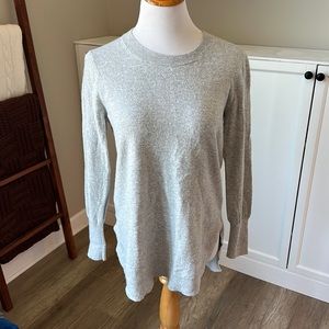 JCrew grey women’s sweater